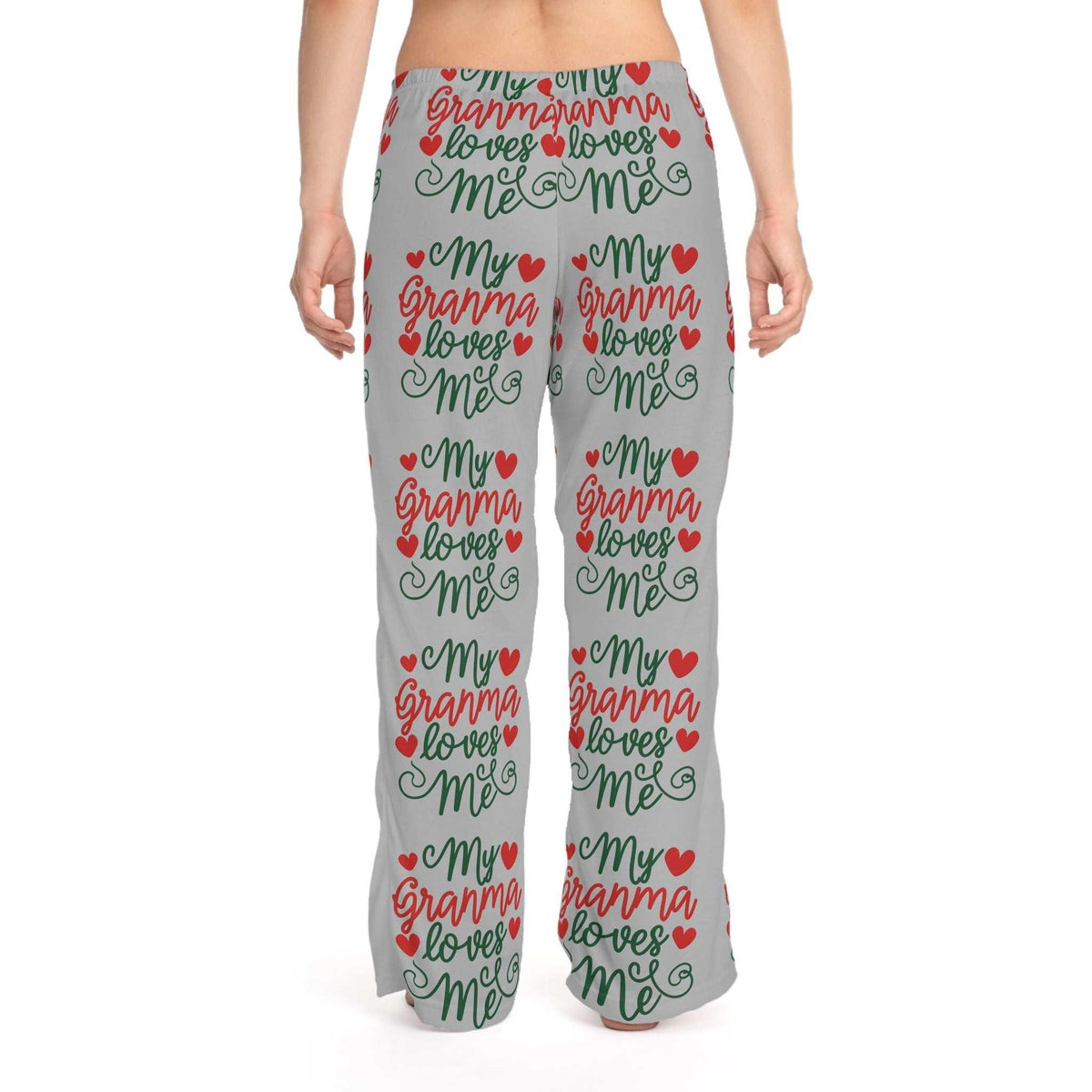 My Granma Love Me Women's Pajama Pants (AOP) - underthestarsbabe