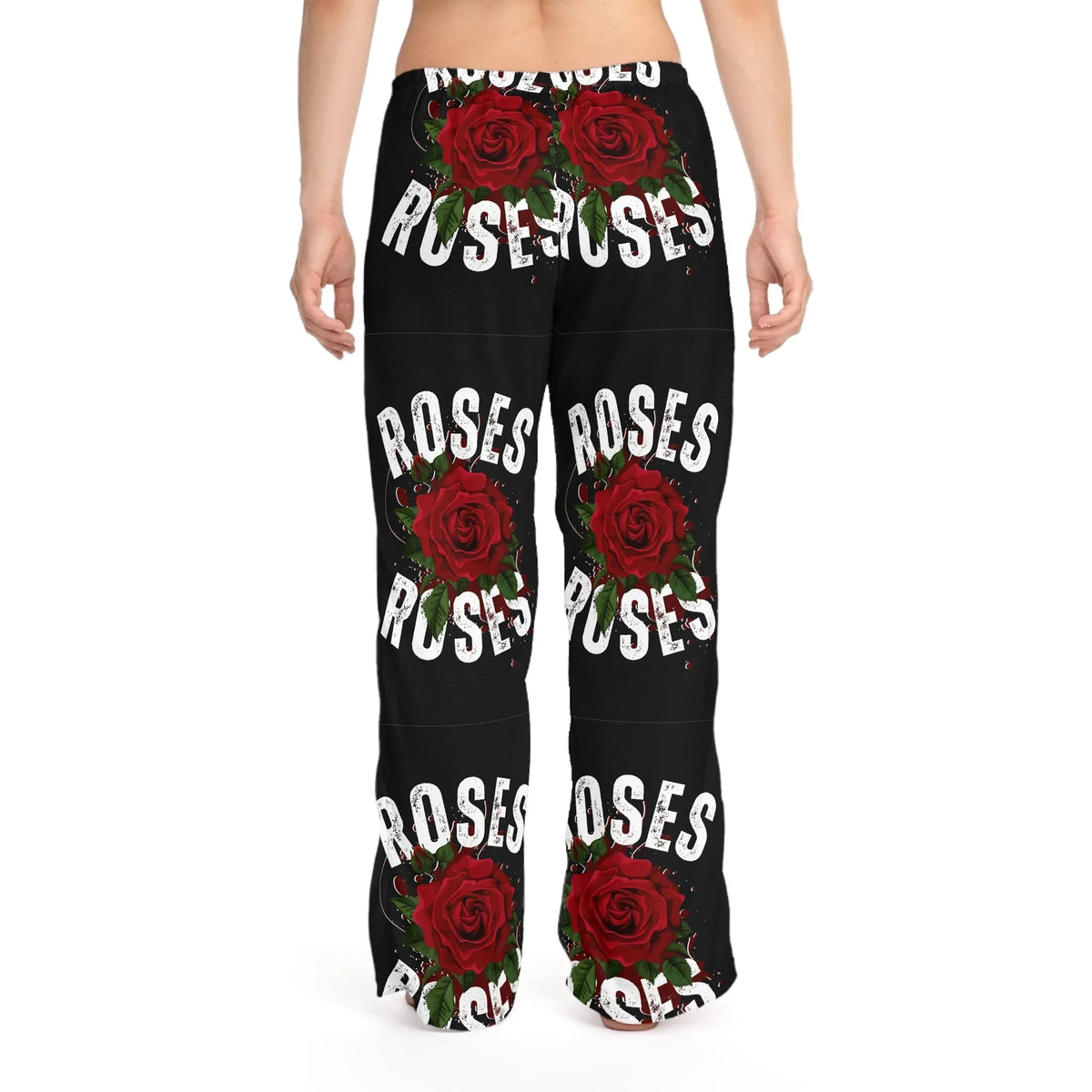 Roses Women's Pajama Pants | Soft Floral Sleepwear - underthestarsbabe