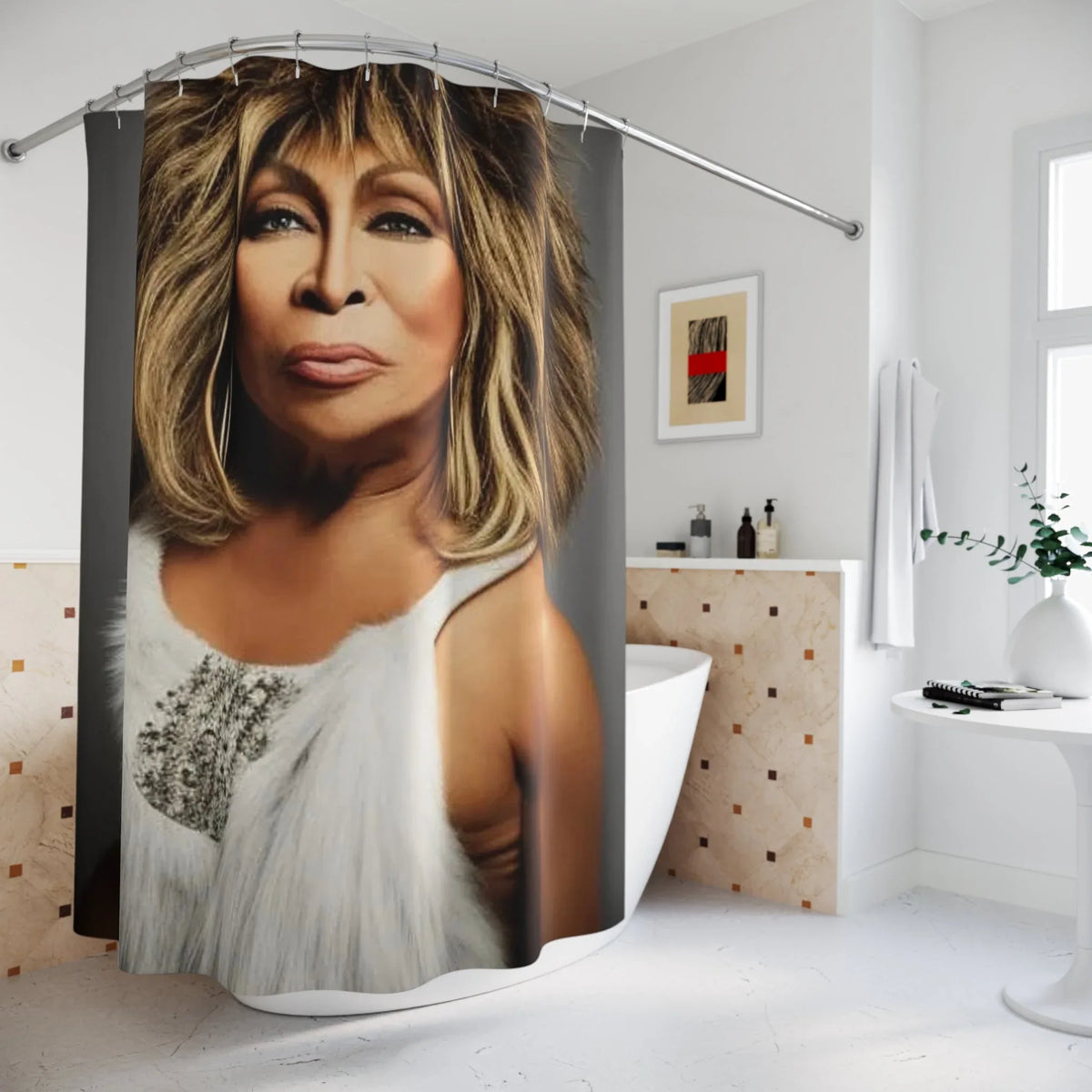 Waterproof Bathroom Decor - Floral Shower Curtains - underthestarsbabe