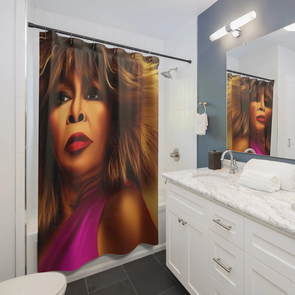 She Design | Luxury Artistic Shower Curtains - underthestarsbabe