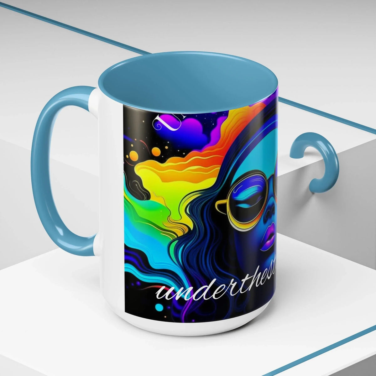 Under the Stars Babe Accent Coffee Mug 11-15oz - Chic & Trendy - underthestarsbabe