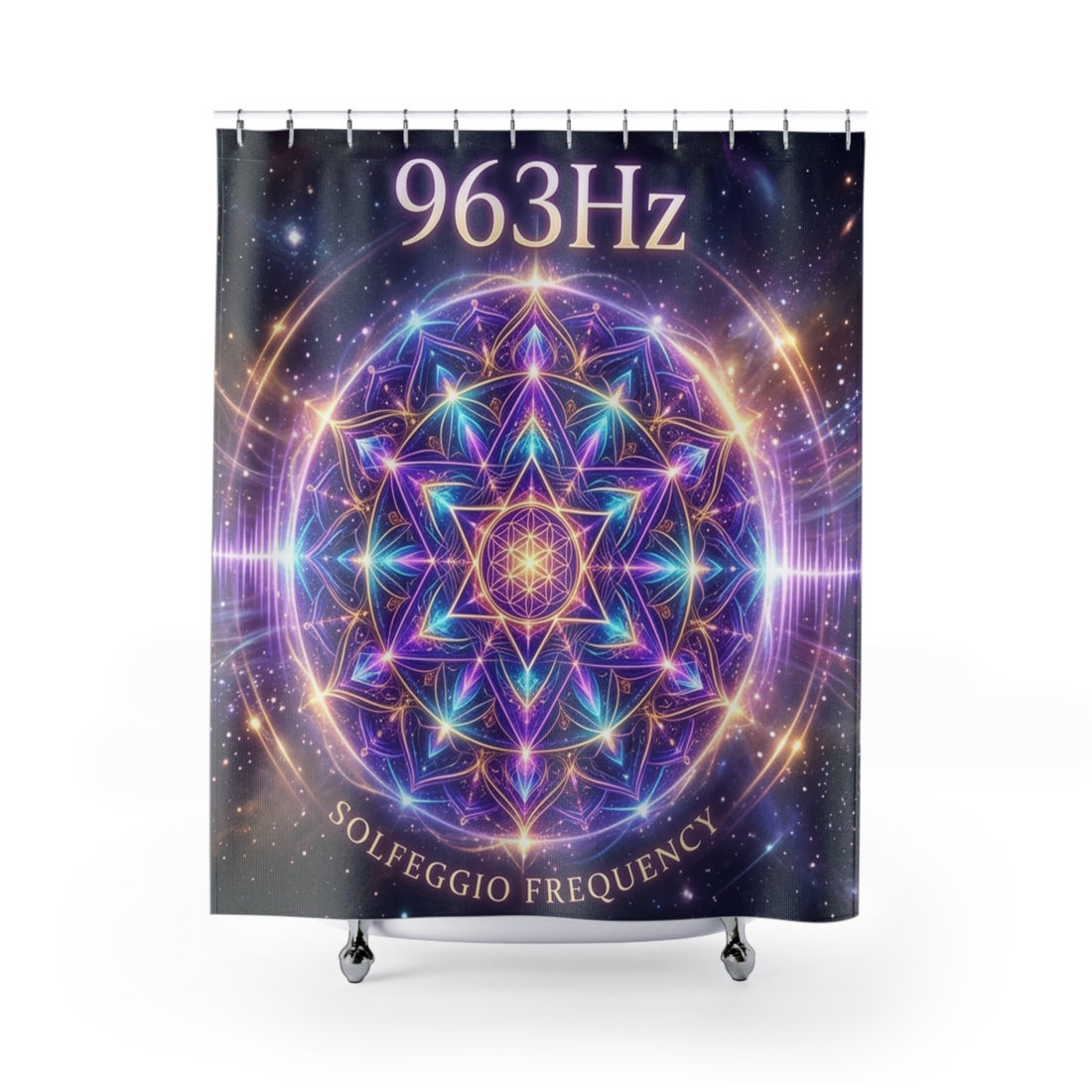Shower Curtains vs Wall Decals for Cosmic Bathrooms