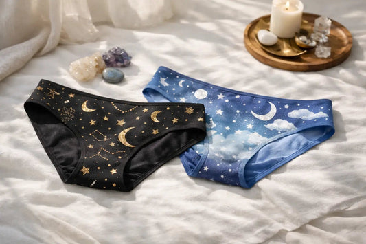 Celestial Print Underwear That Feels Like You - underthestarsbabe