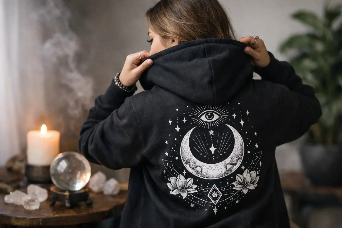 How to Style Mystical Hoodies With Intention - underthestarsbabe