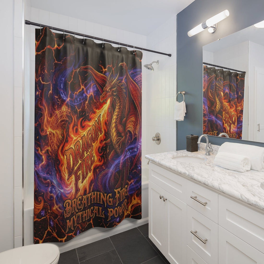 Mystical Curtains for a Bathroom With Magic - underthestarsbabe.shop