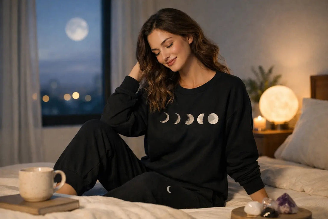 Why Moon Phase Loungewear Sets Hit Different - underthestarsbabe