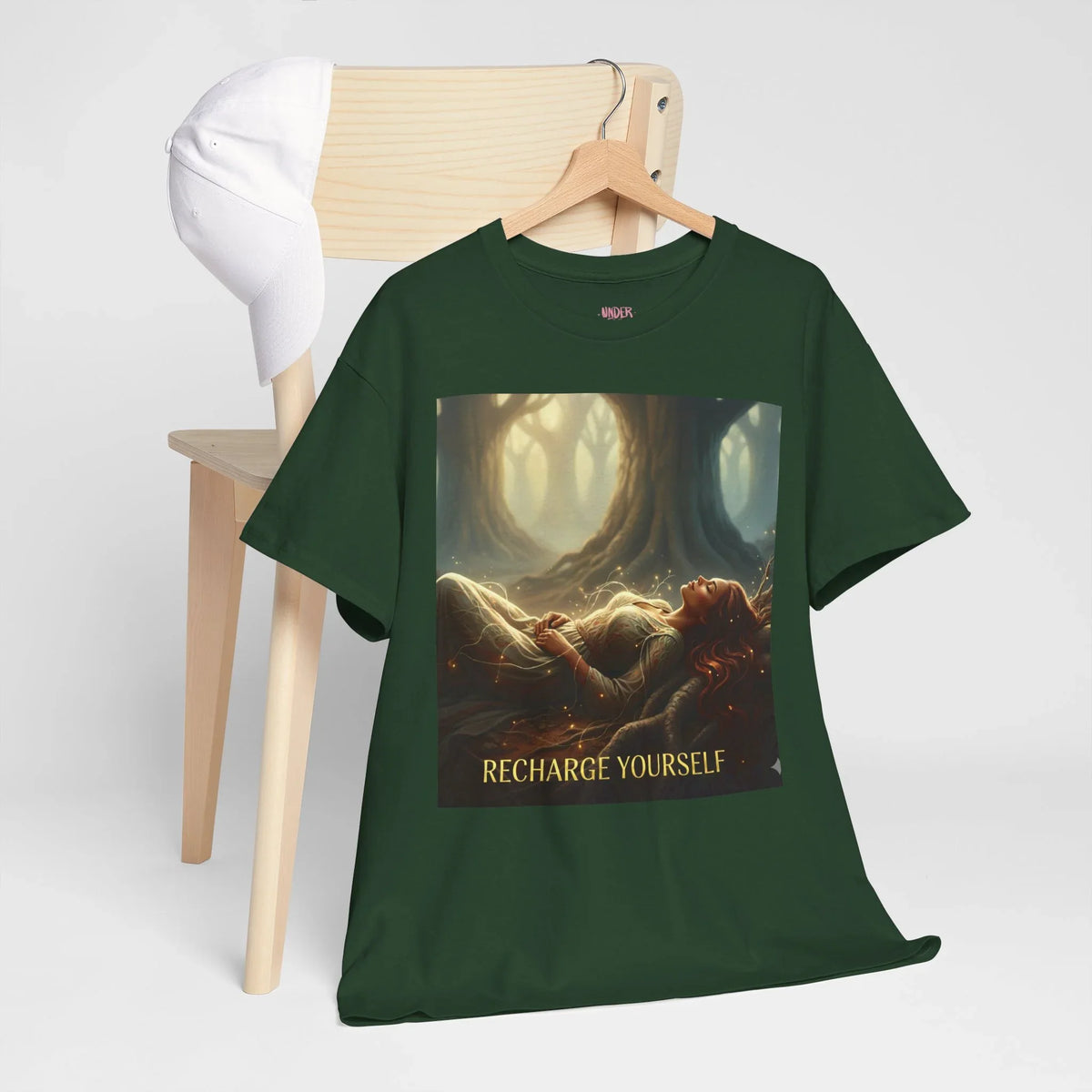 Recharge Yourself Wellness T-Shirt - underthestarsbabe