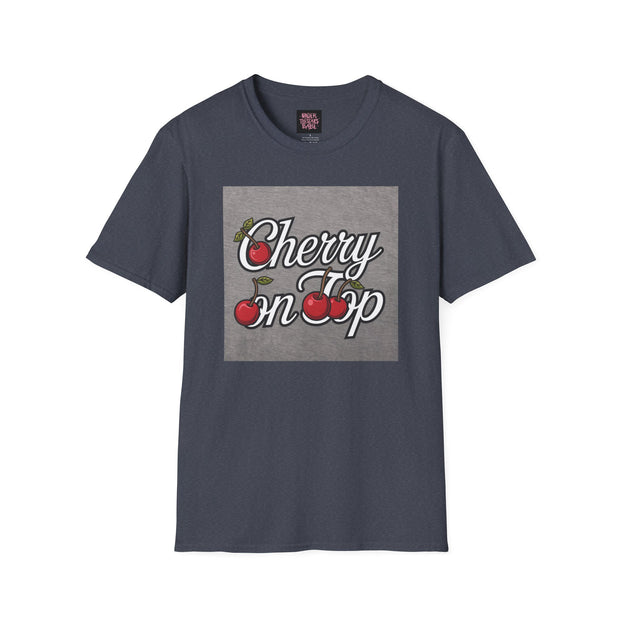 Cherry On Top Unisex Softstyle T-Shirt - Under The Stars Babe