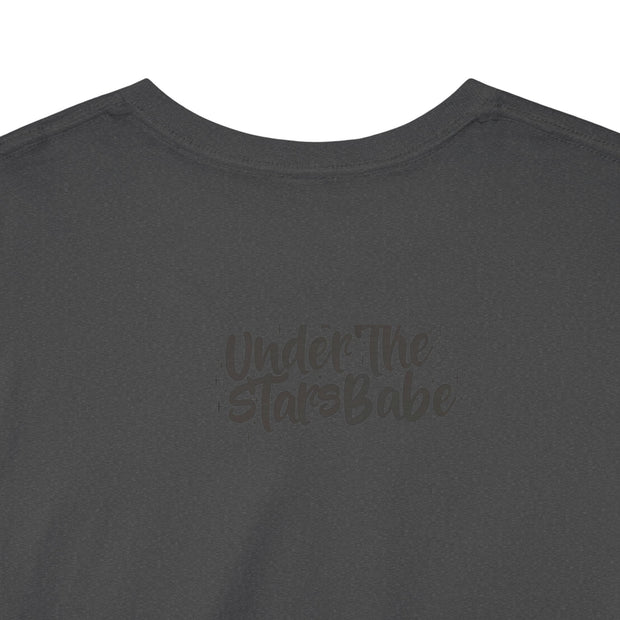Neon Under the Stars Babe Heavy Cotton Tee - Bold & Trendy