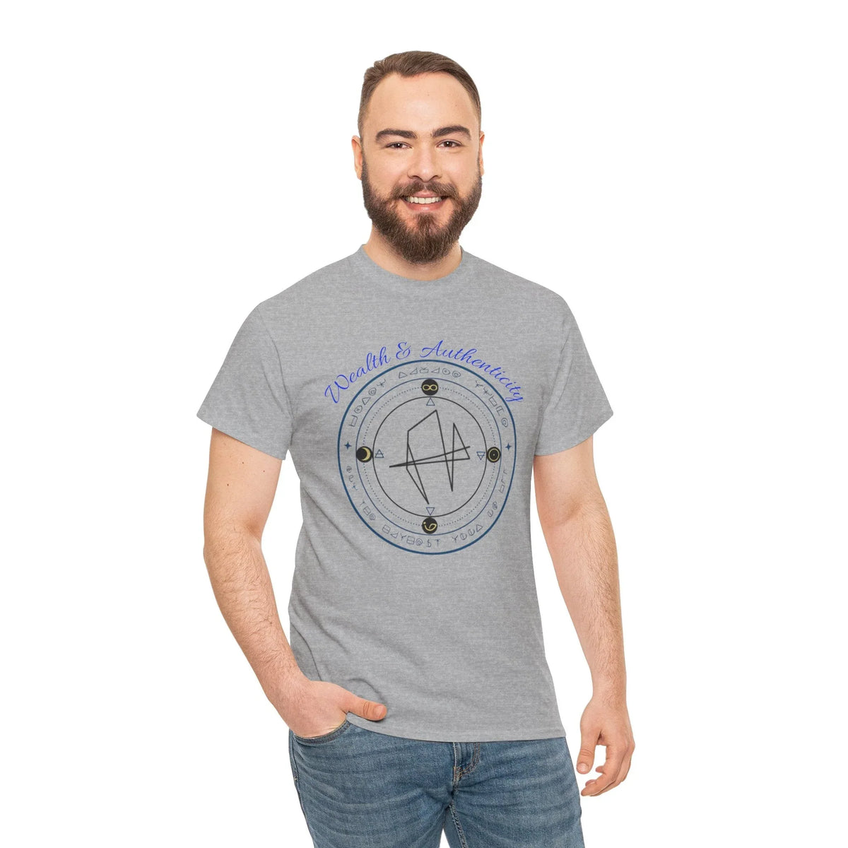 Wealth & Authenticity Sigil T-Shirt - underthestarsbabe