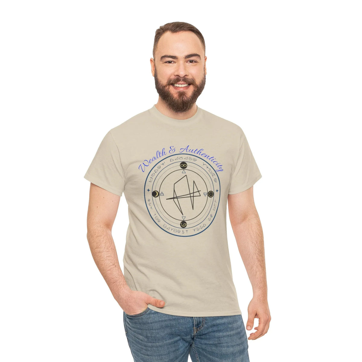 Wealth & Authenticity Sigil T-Shirt - underthestarsbabe