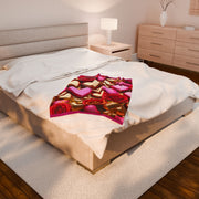 Love Wins! Velveteen Plush Blanket