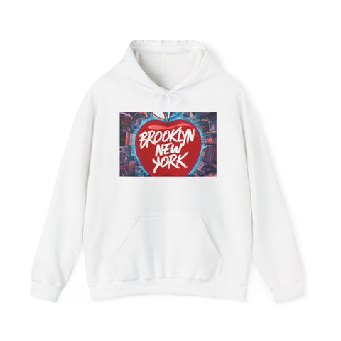Brooklyn NY Unisex Cotton Hoodie - Under The Stars Babe