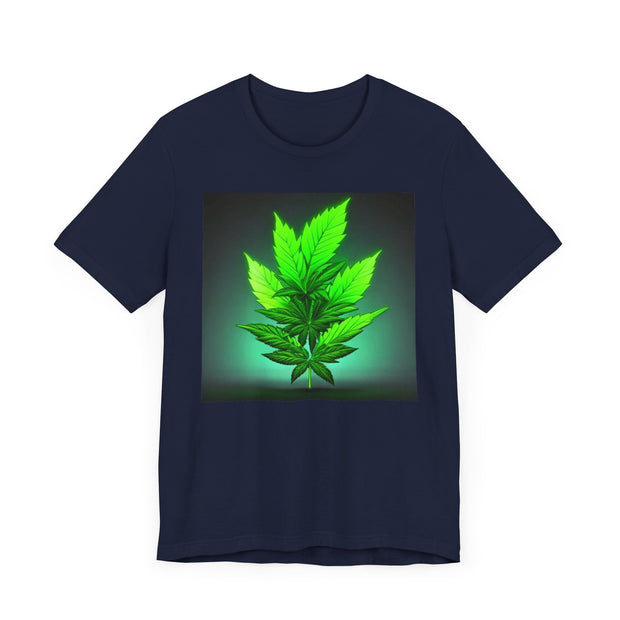 Healing Leaf Unisex Jersey Tee - Natural & Stylish - Under the Stars Babe