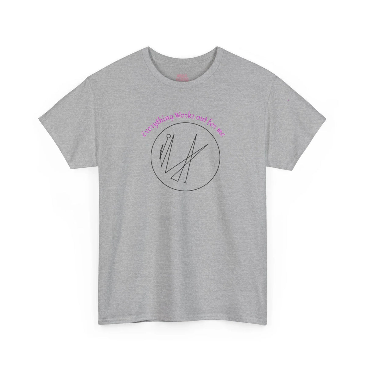Everything Works Out For Me Sigil Energy Tee - underthestarsbabe