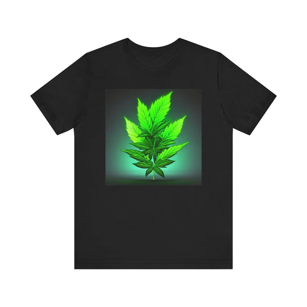 Healing Leaf Unisex Jersey Tee - Natural & Stylish - Under the Stars Babe