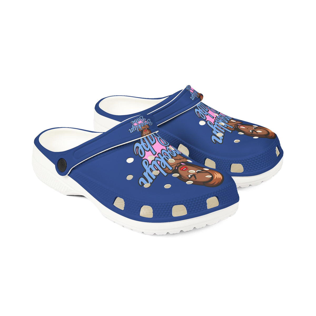 Brooklyn Babe EVA Foam Clogs — Graphic Slip-On Shoes