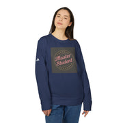 Master Student Adidas® Unisex Fleece Crewneck Sweatshirt - Under The Stars Babe
