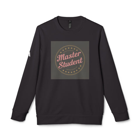 Master Student Adidas® Unisex Fleece Crewneck Sweatshirt - Under The Stars Babe