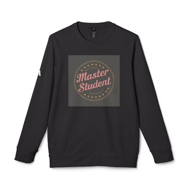 Master Student Adidas® Unisex Fleece Crewneck Sweatshirt - Under The Stars Babe