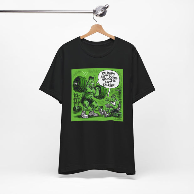 Doers Talkers Unisex Jersey Tee - Motivational & Bold - Under the Stars Babe