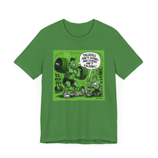 Doers Talkers Unisex Jersey Tee - Motivational & Bold - Under the Stars Babe