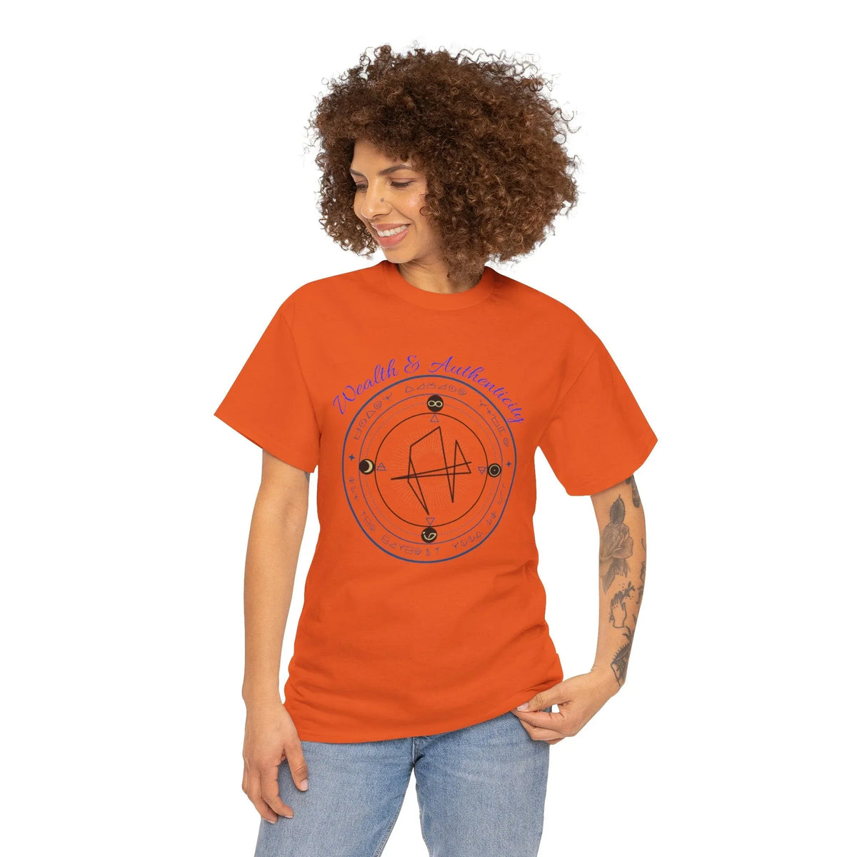 Wealth & Authenticity Sigil T-Shirt - underthestarsbabe