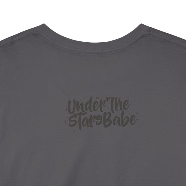 Neon Under the Stars Babe Heavy Cotton Tee - Bold & Trendy