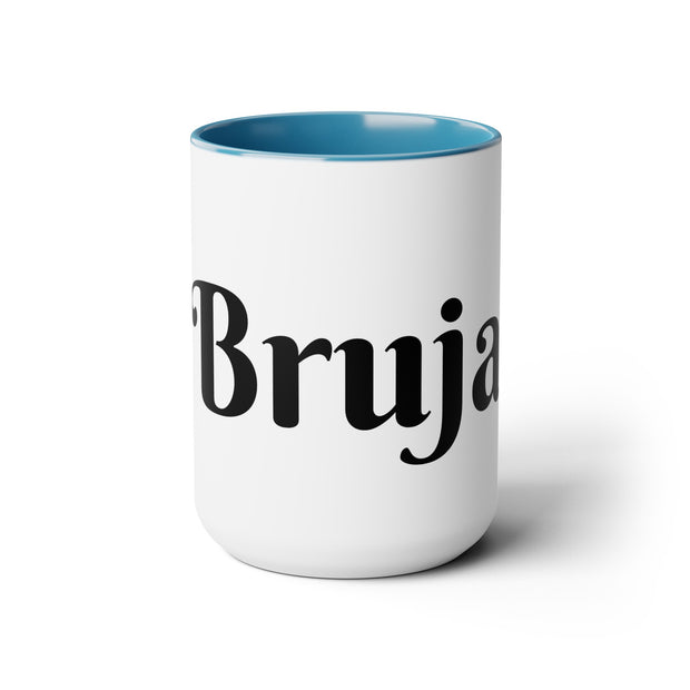 Bruja Two-Tone Coffee Mug 15oz - Mystical & Fun - Under the Stars Babe