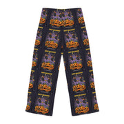 Halloween Women's Pajama Pants, Cozy Sleepwear, Festive Loungewear, Spooky Holiday Pants, Pumpkin Print PJs, Fall Gift Idea