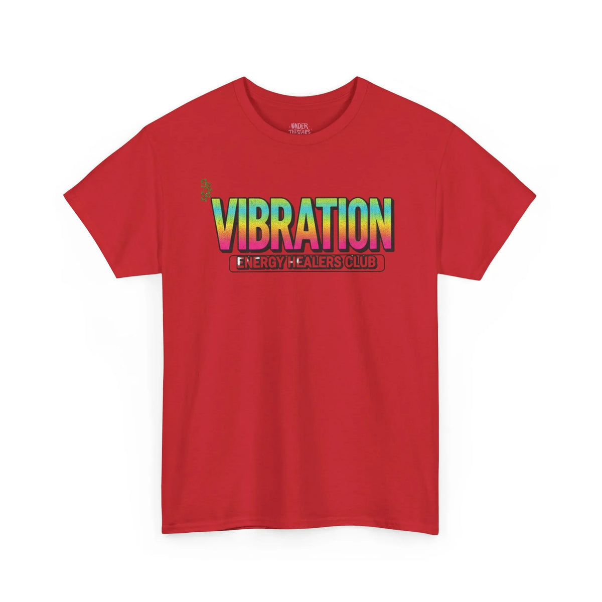 Vibration Healers Club Tee — Spiritual Energy Graphic T‑Shirt - underthestarsbabe