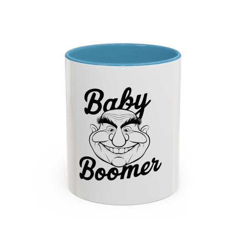 Baby Boomer Accent Coffee Mug 11-15oz - Retro Cool - Under the Stars Babe