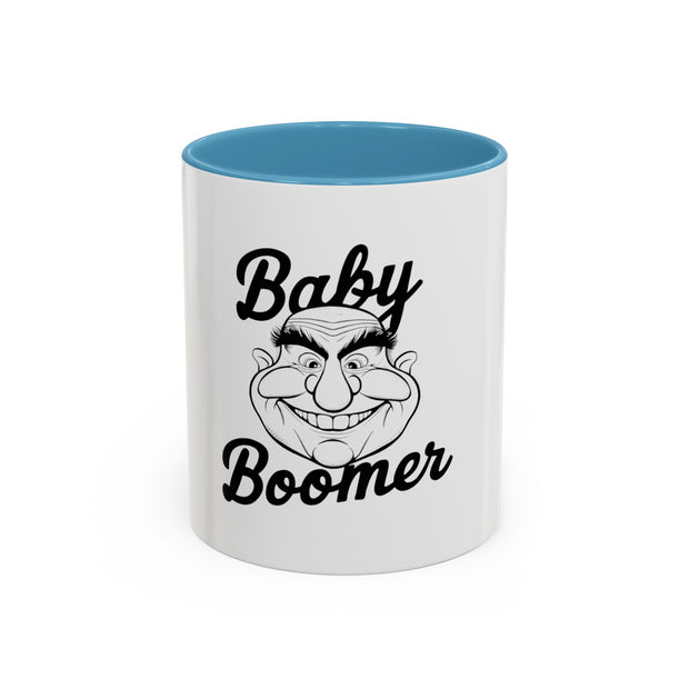 Baby Boomer Accent Coffee Mug 11-15oz - Retro Cool - Under the Stars Babe