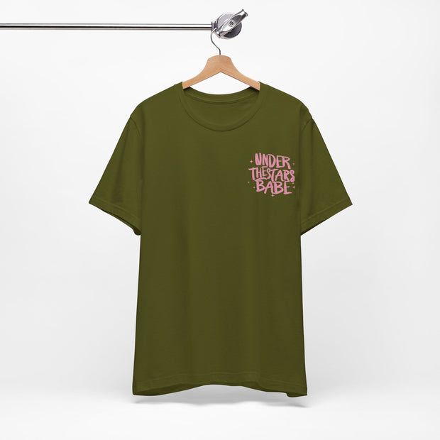 Essential Unisex Jersey Short Sleeve Tee - Classic & Comfortable - Under the Stars Babe