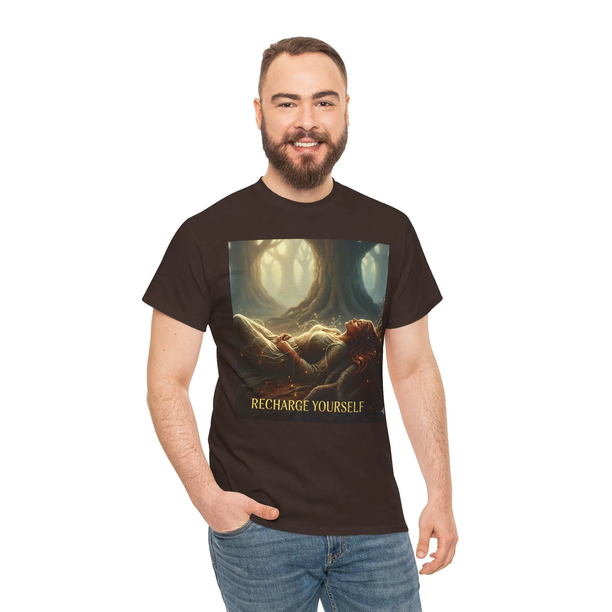 Recharge Yourself Wellness T-Shirt - underthestarsbabe