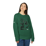 Falling In Love Adidas® Unisex Fleece Crewneck Sweatshirt - Under The Stars Babe
