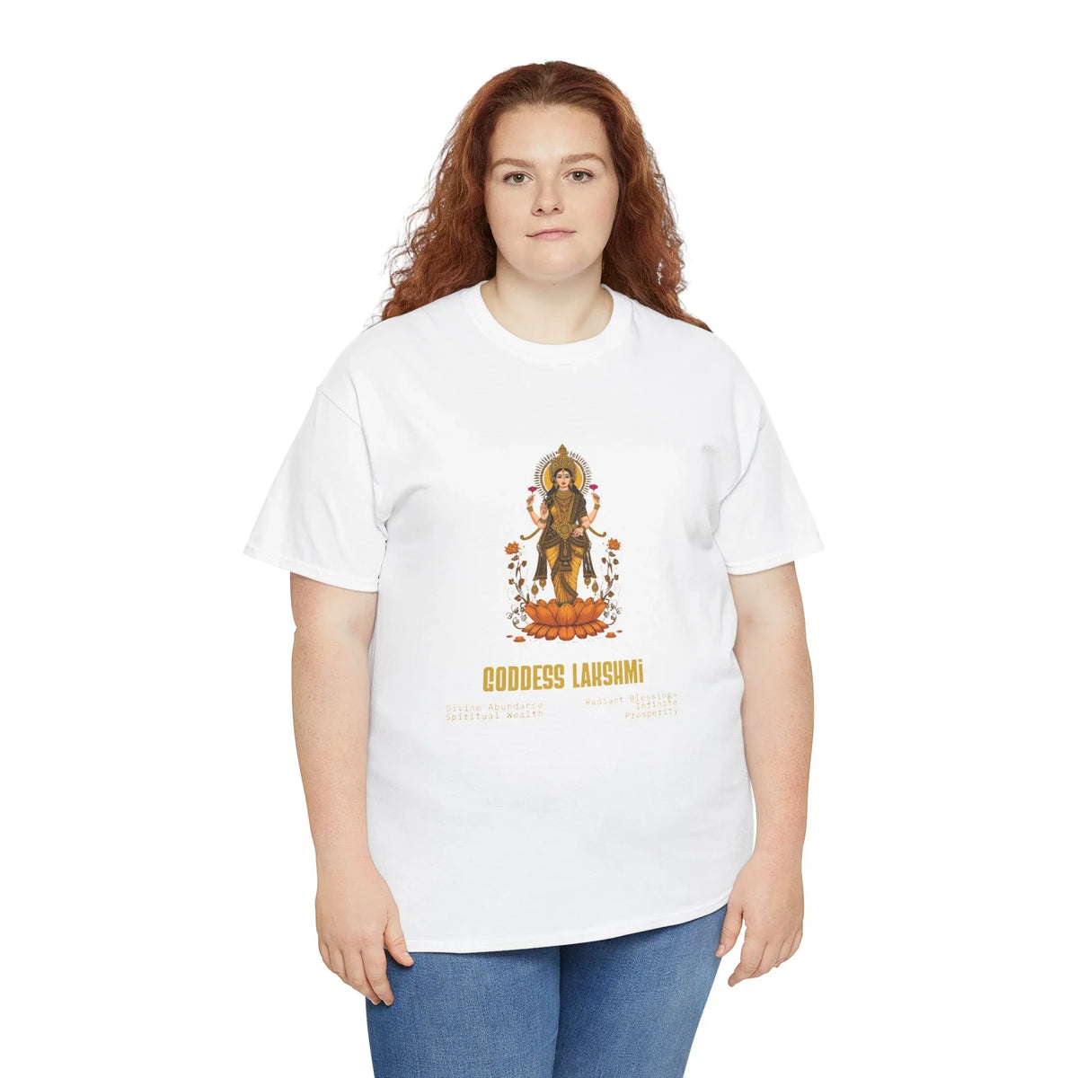 Goddess Lakshmi Abundance & Blessings Tee - underthestarsbabe
