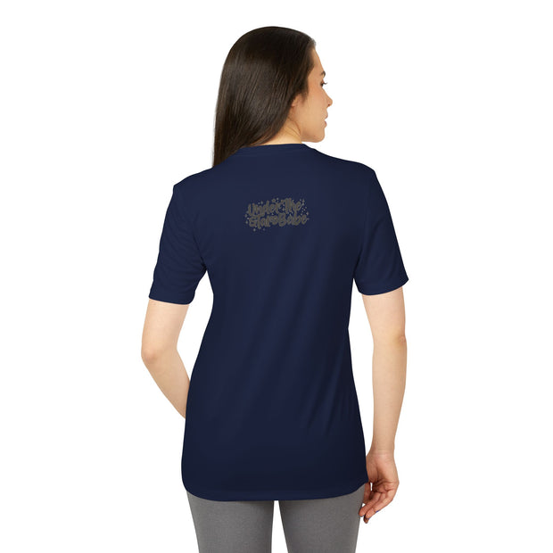 Brooklyn NY Adidas® Unisex Sport T-Shirt - Under The Stars Babe