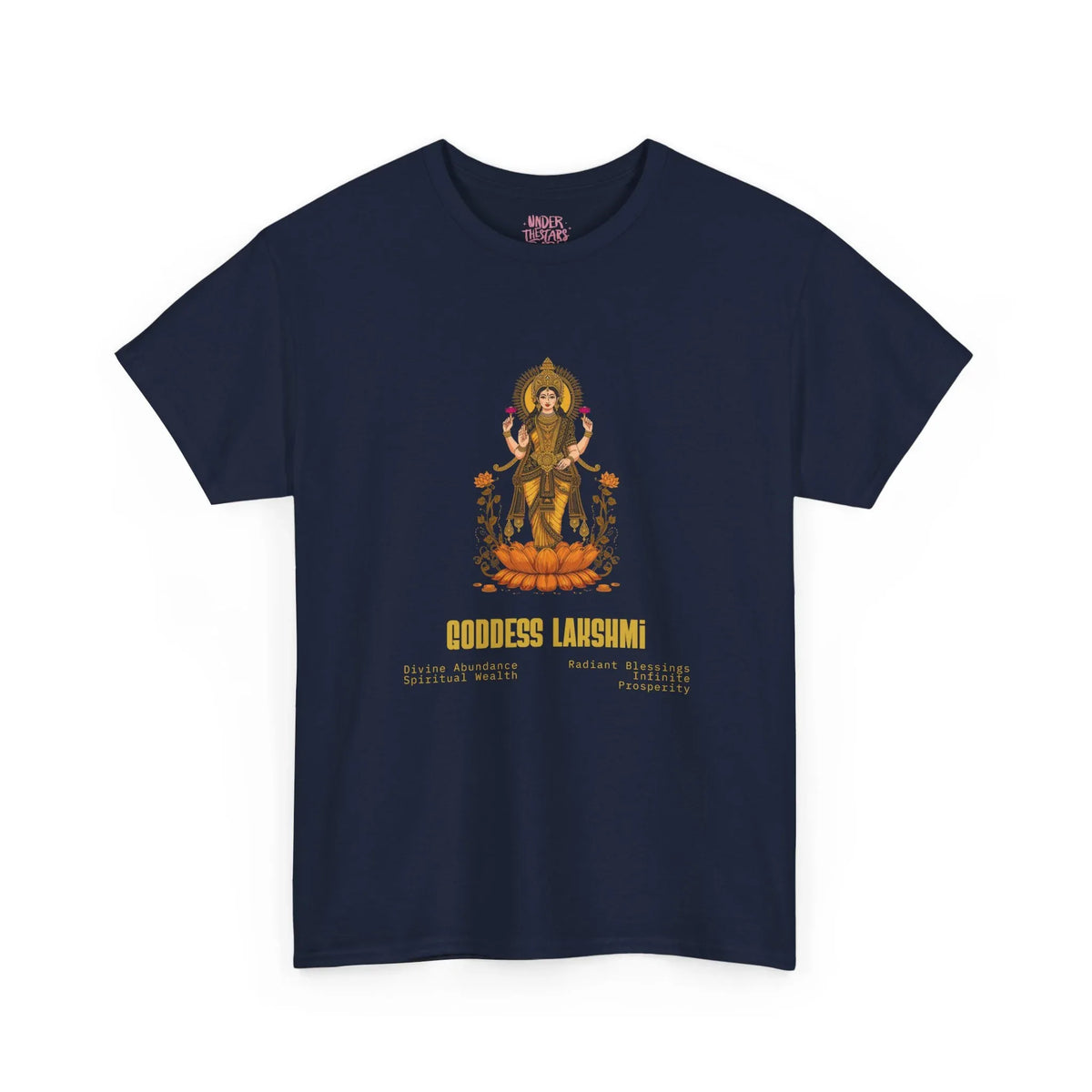 Goddess Lakshmi Abundance & Blessings Tee - underthestarsbabe
