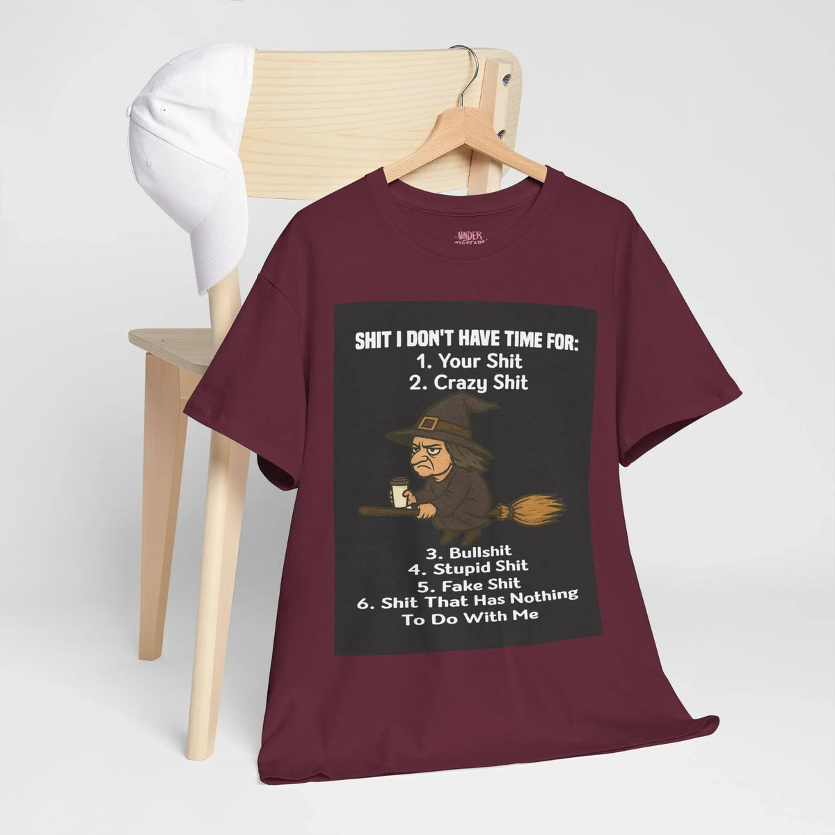 Cotton Tee S**t I Don't Have Time For List Shirt - underthestarsbabe
