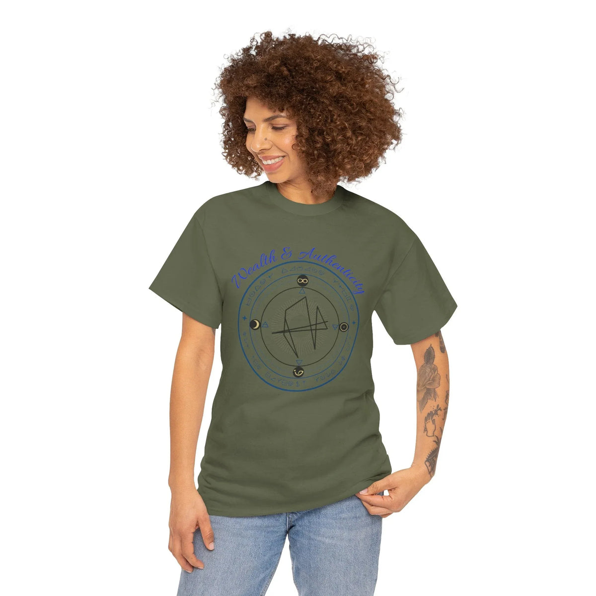 Wealth & Authenticity Sigil T-Shirt - underthestarsbabe