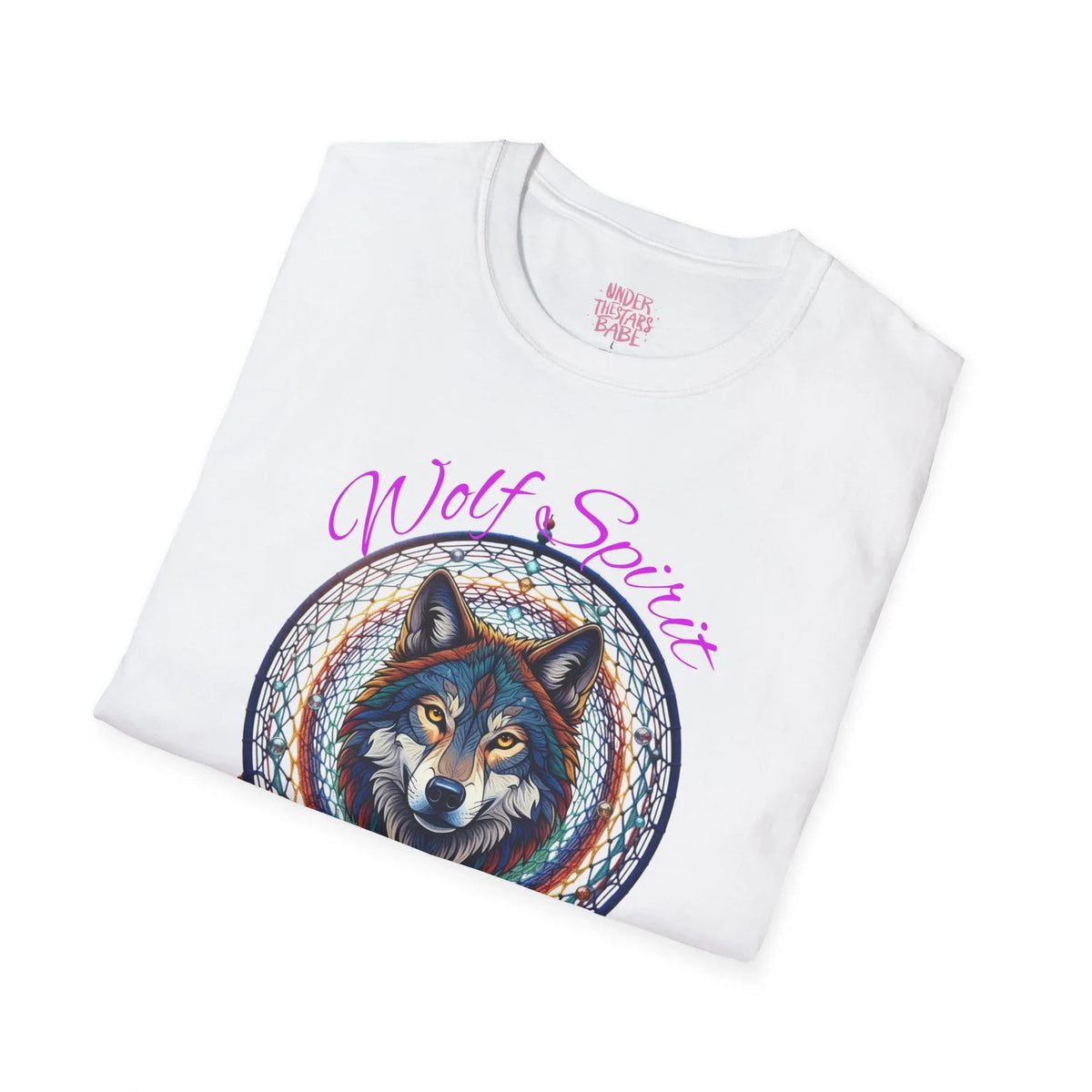 Wolf Dreamcatcher T-Shirt — Native Spirit Animal Graphic Tee - underthestarsbabe