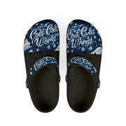Cold Cold World Foam Clogs