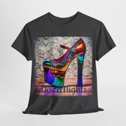 Disco Nights Unisex Heavy Cotton Tee - Retro Vibes - Under the Stars Babe
