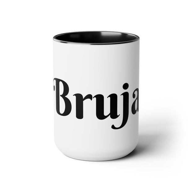 Bruja Two-Tone Coffee Mug 15oz - Mystical & Fun - Under the Stars Babe