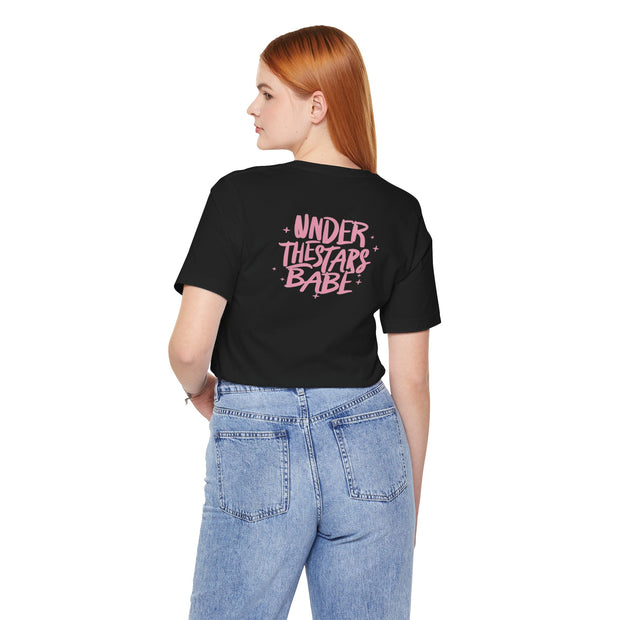 Essential Unisex Jersey Short Sleeve Tee - Classic & Comfortable - Under the Stars Babe