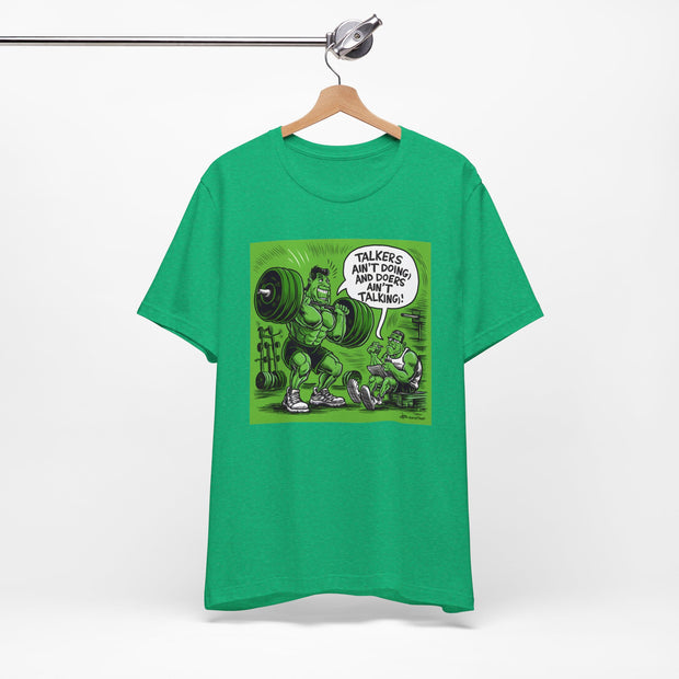 Doers Talkers Unisex Jersey Tee - Motivational & Bold - Under the Stars Babe