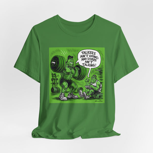 Doers Talkers Unisex Jersey Tee - Motivational & Bold - Under the Stars Babe