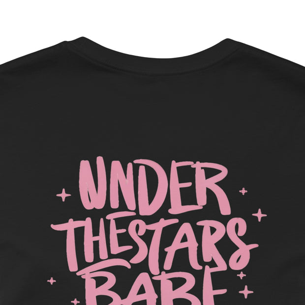Essential Unisex Jersey Short Sleeve Tee - Classic & Comfortable - Under the Stars Babe