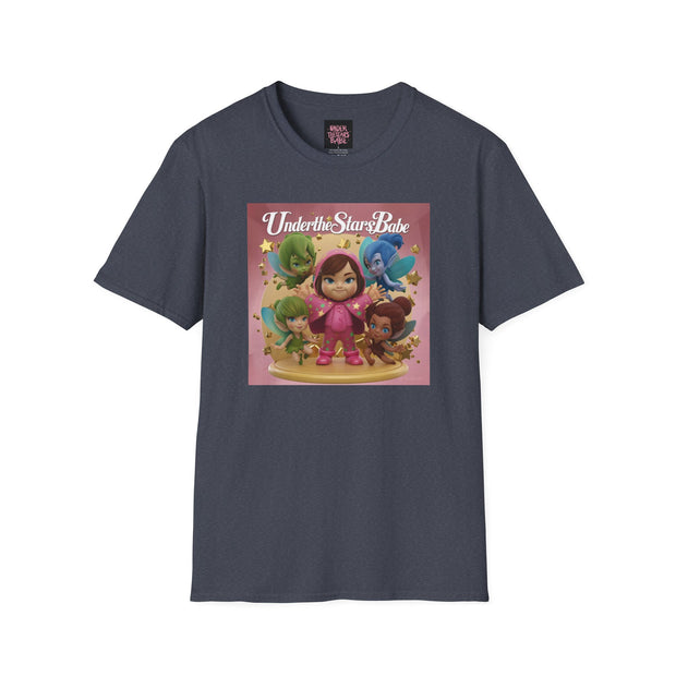 Under the Stars Babe Fairies Softstyle Tee - Whimsical & Stylish